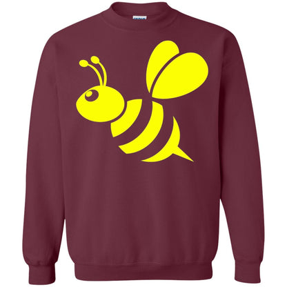 Yellow Honeybee Bee Lover T-shirt Maroon
