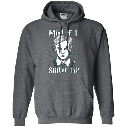 Mind If I Slither In Slytherin House Harry Potter Shirt Dark Heather