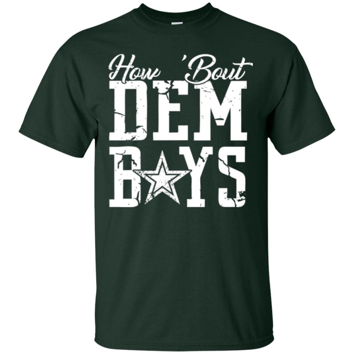 How Bout Dem Boys T-shirt Forest Green