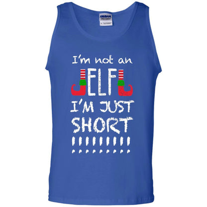 Christmas T-shirt I'm Not An Elf I'm Just Short Royal