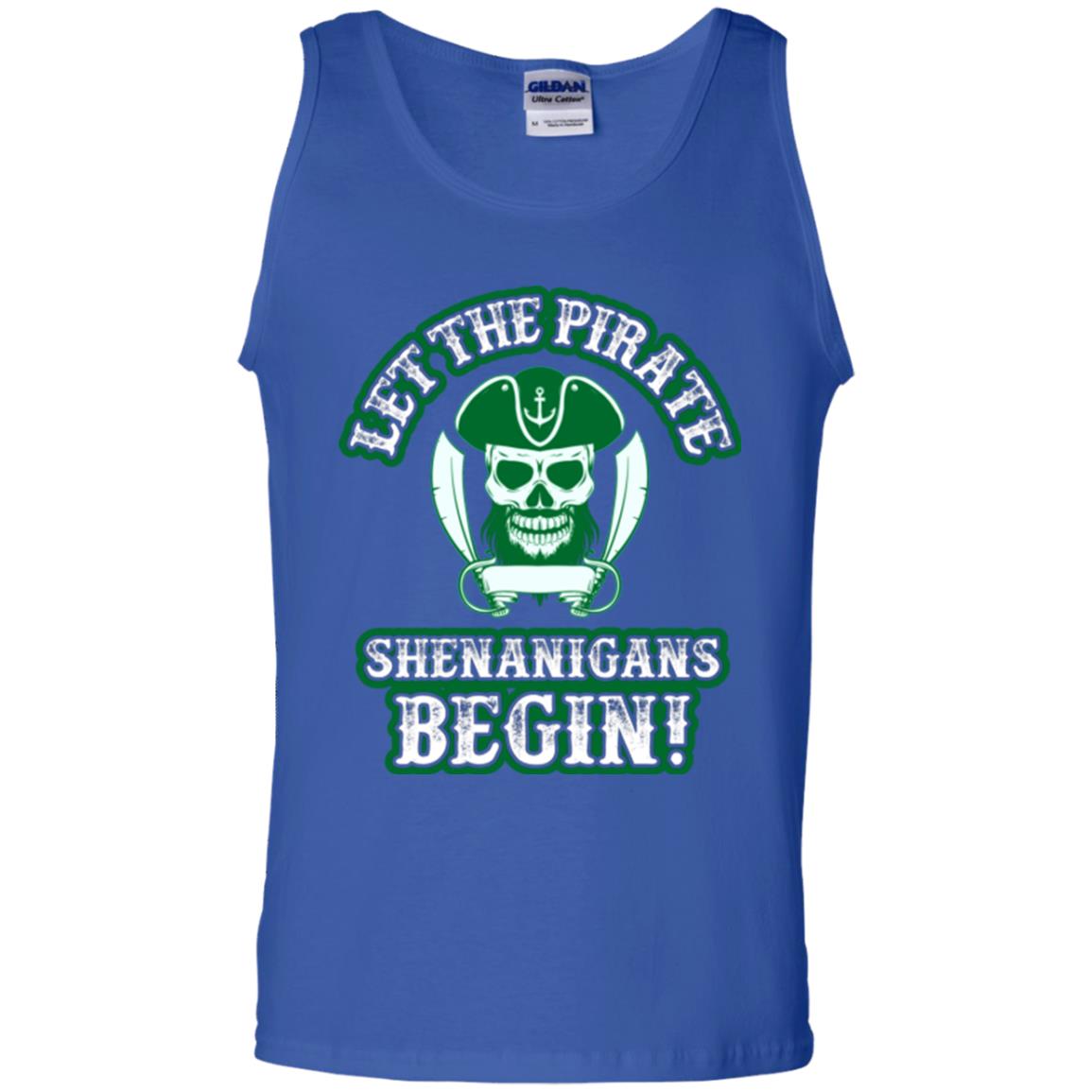 Saint Patrick's Day T-shirt Let The Pirate Shenanigans Begin Royal
