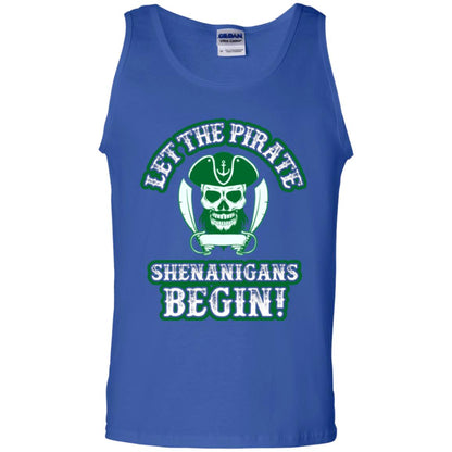 Saint Patrick's Day T-shirt Let The Pirate Shenanigans Begin Royal