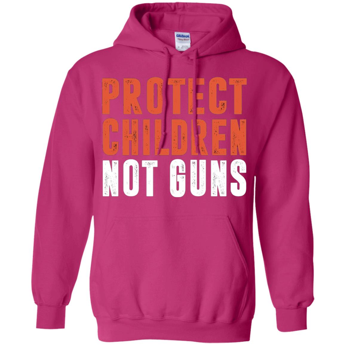 Protect Children Not Guns Quote Shirt Heliconia