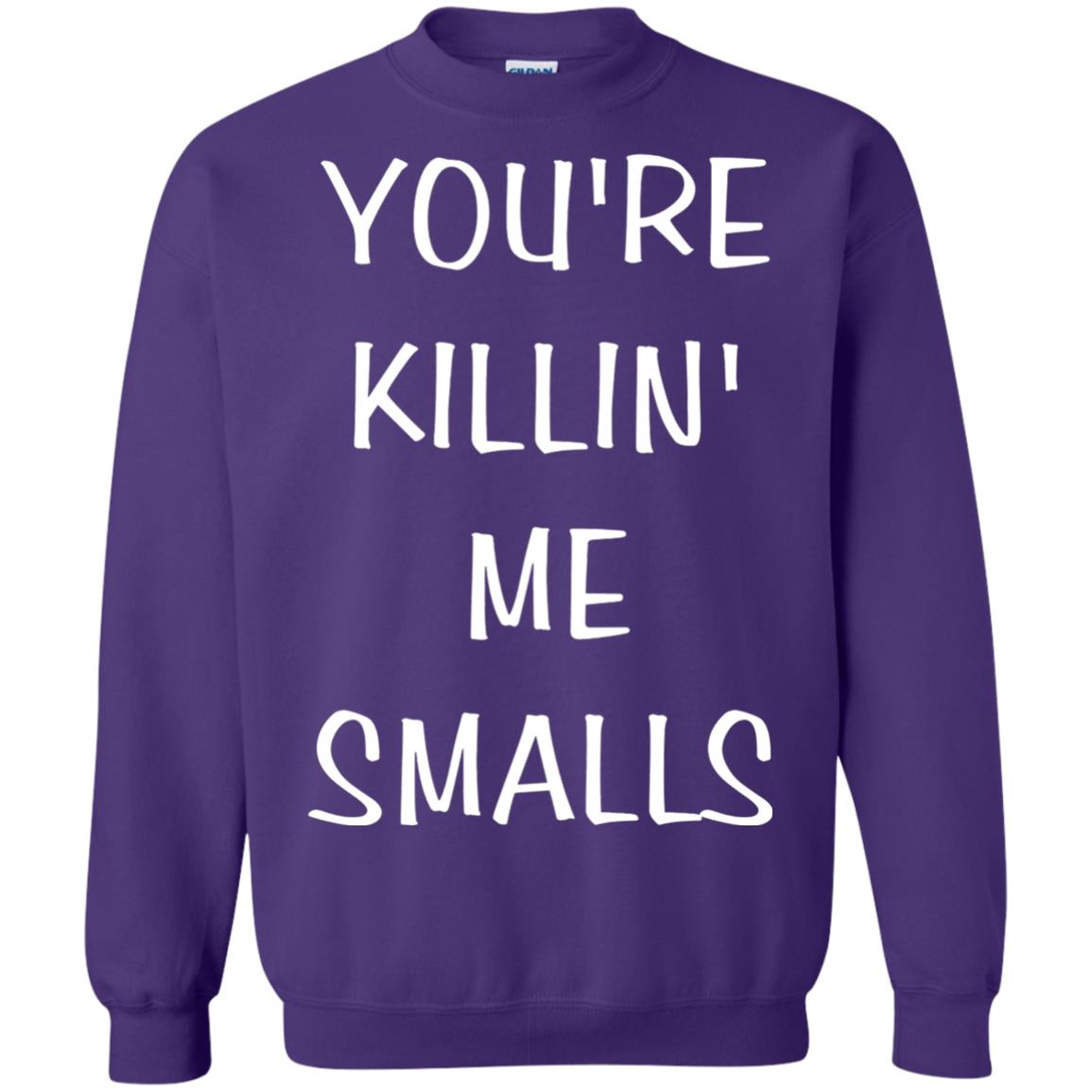 You_re Killin Me Smalls Funny Cute Baseball Shirt Purple