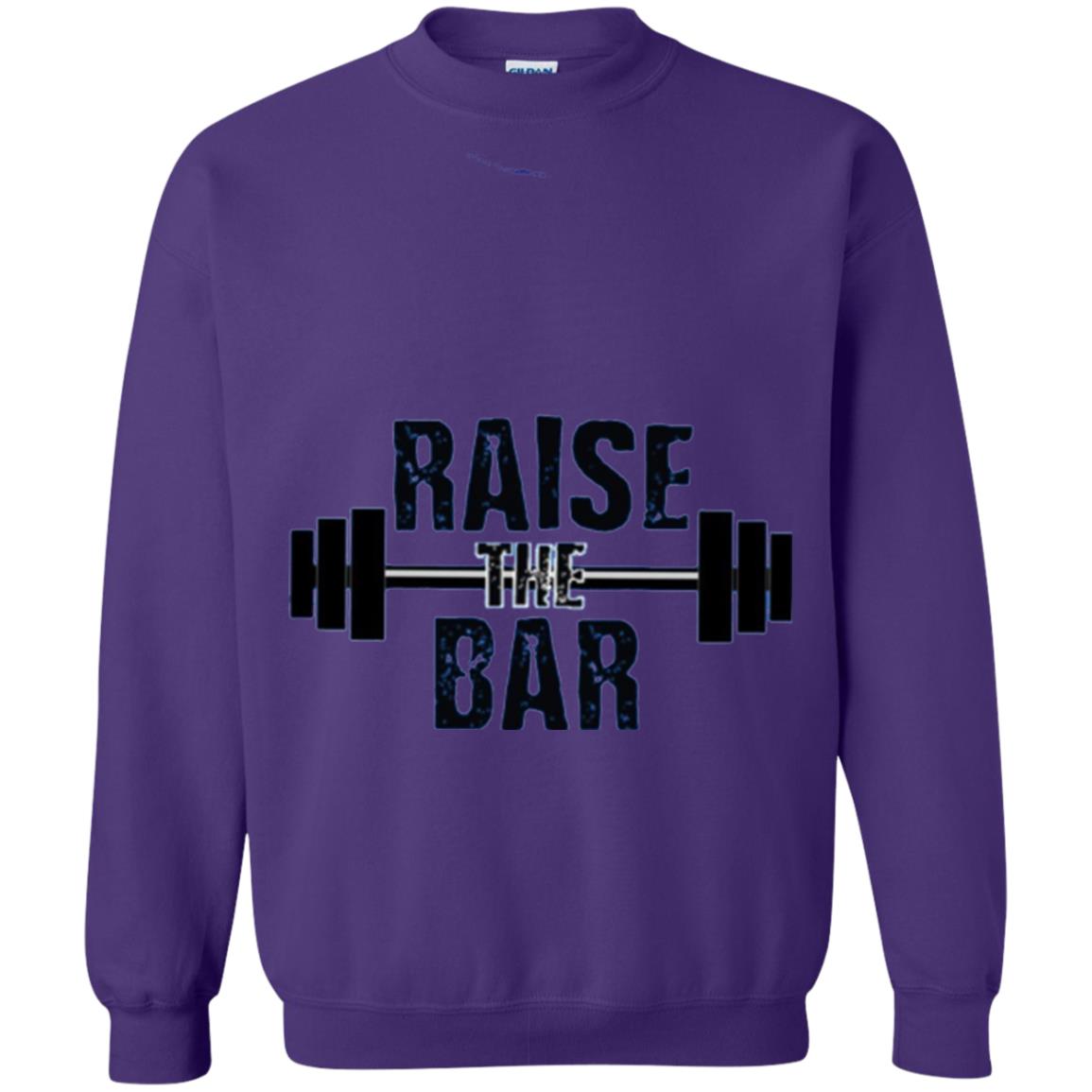 Workout Gym T-shirtraise The Bar Purple