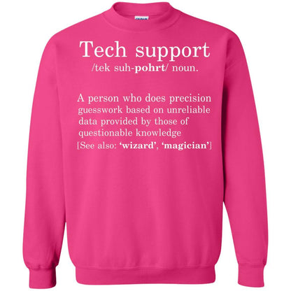Computer Nerd T-shirt Tech Support Definition Heliconia