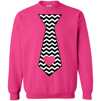 Valentines Day T-shirt Tie Heart Heliconia