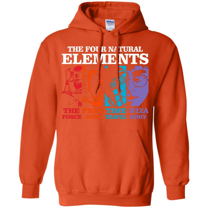 The Four Natural Elements The Force Precious Time Travel Wizardry Orange