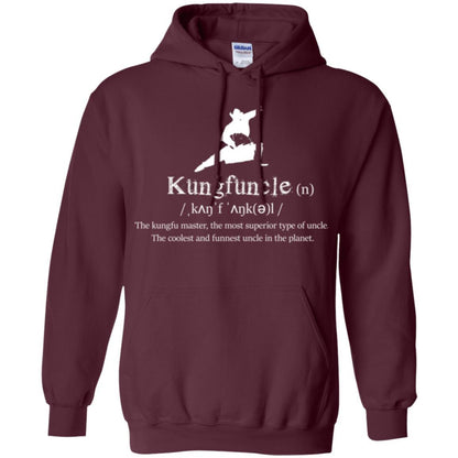 Kungfuncle Definition T-shirt Maroon