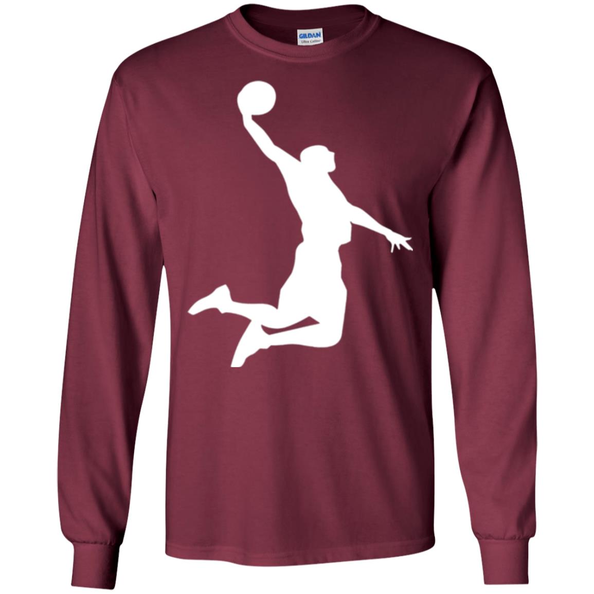 Basketball Lovers T-shirt Maroon