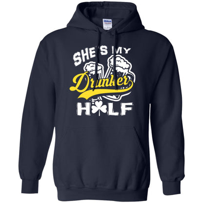 She's My Drunker Half Saint Patrick's Day T-shirt Navy