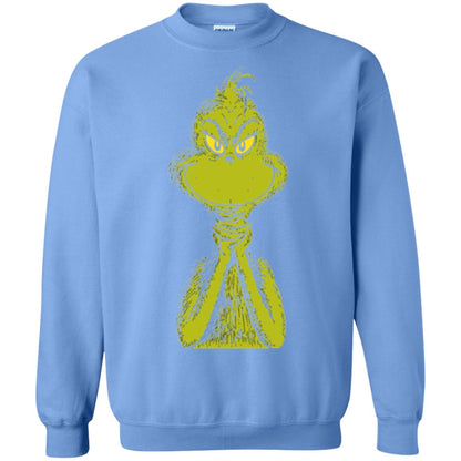 Dr. Seuss Classic Sly Grinch T-shirt Carolina Blue