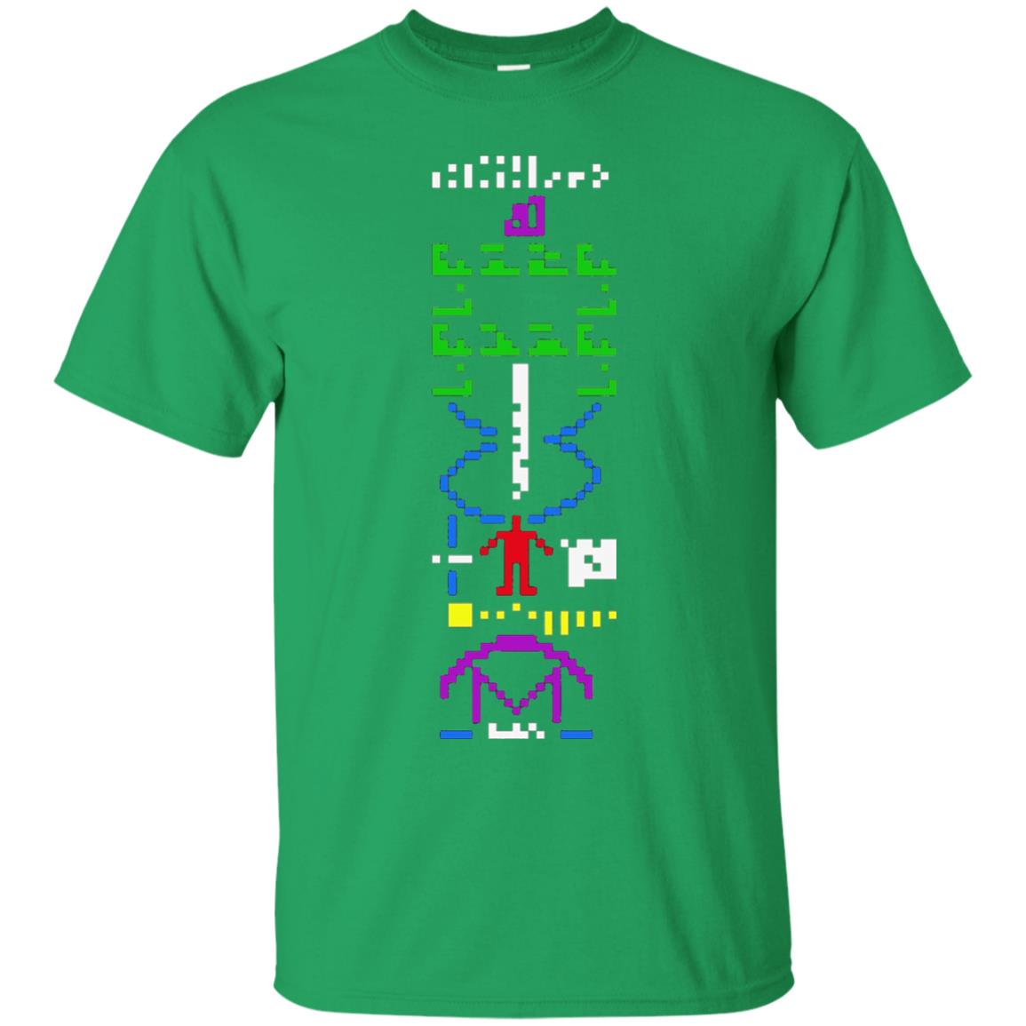 Astronomer T-shirt 1974 Arecibo Message Cool Space Exploration Irish Green