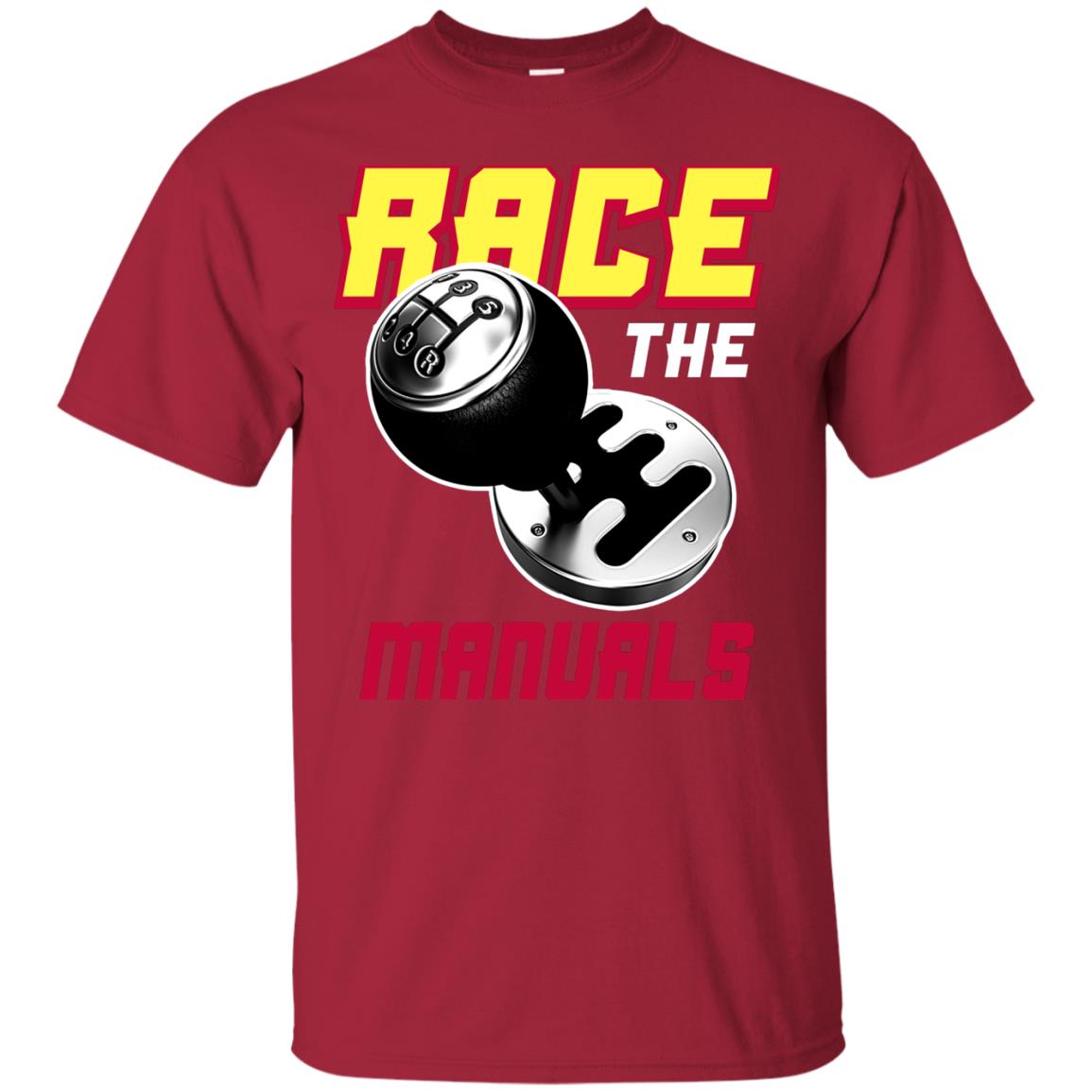 Race The Manuals Racing Shirt Cardinal