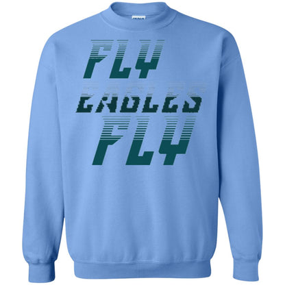 Football Lover T-shirt Fly Eagles Fly Carolina Blue