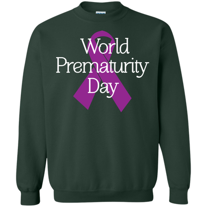 Cancer Awareness T-shirt World Prematurity Day T-shirt Forest Green