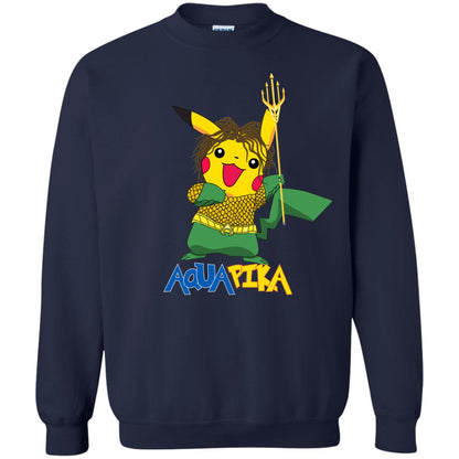 Aquapika Aquaman Piakachu Fan Shirt Navy