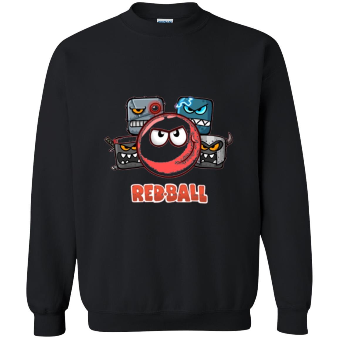 The Crew T-shirt Red Ball 4 T-shirt Black