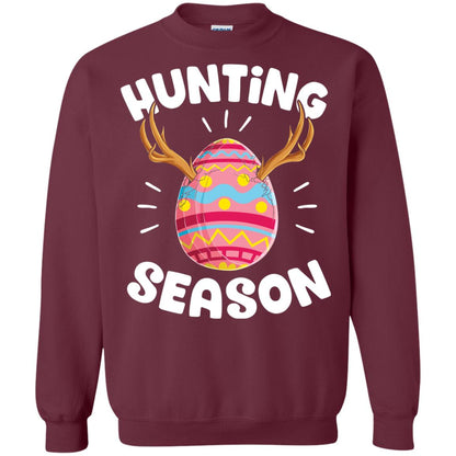 Hunting Season Easter Shirt Maroon