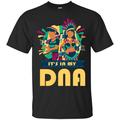 Mardi Gras T-shirt It's In My Dna Black