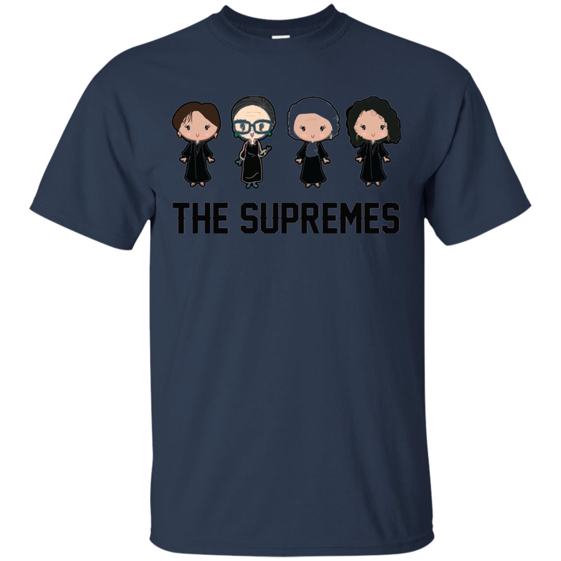 The Supremes Ruth Bader Ginsburg Shirt Navy