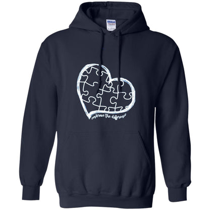Autism Awareness Shirt Embrace Differences Navy