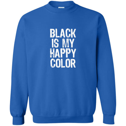 Black Is My Happy Color T-shirt Royal