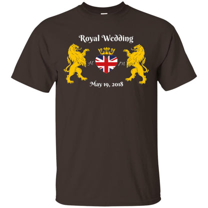 Ornate Royal Wedding May 19 2018 T-shirt Dark Chocolate