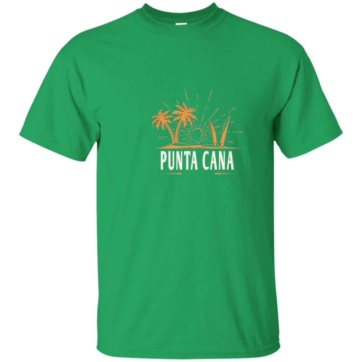 Punta Cana Vintage Beach T-shirt Irish Green