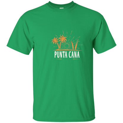 Punta Cana Vintage Beach T-shirt Irish Green
