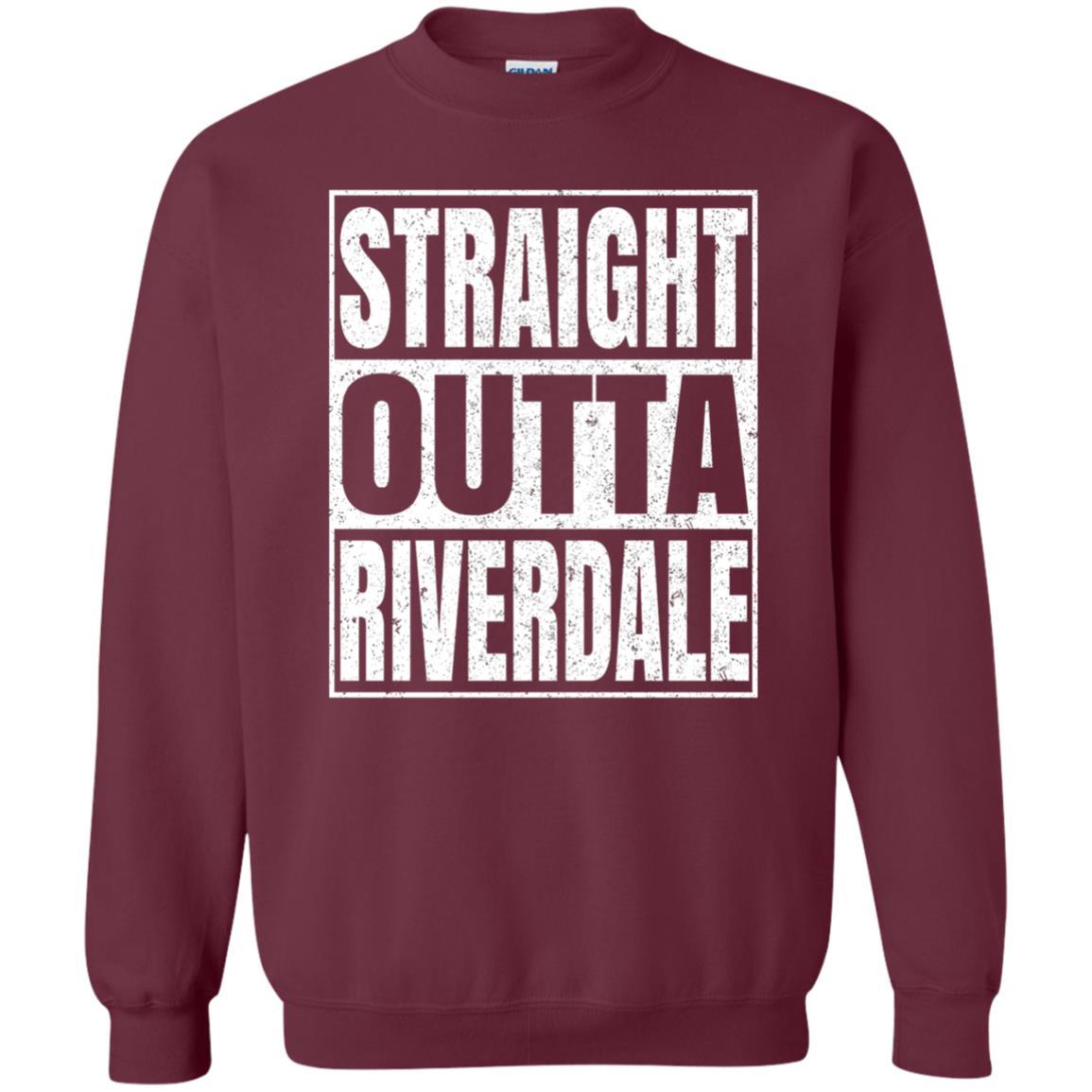 United States T-Shirt Straight Outta Riverdale Maroon