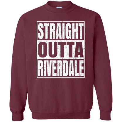 United States T-Shirt Straight Outta Riverdale Maroon