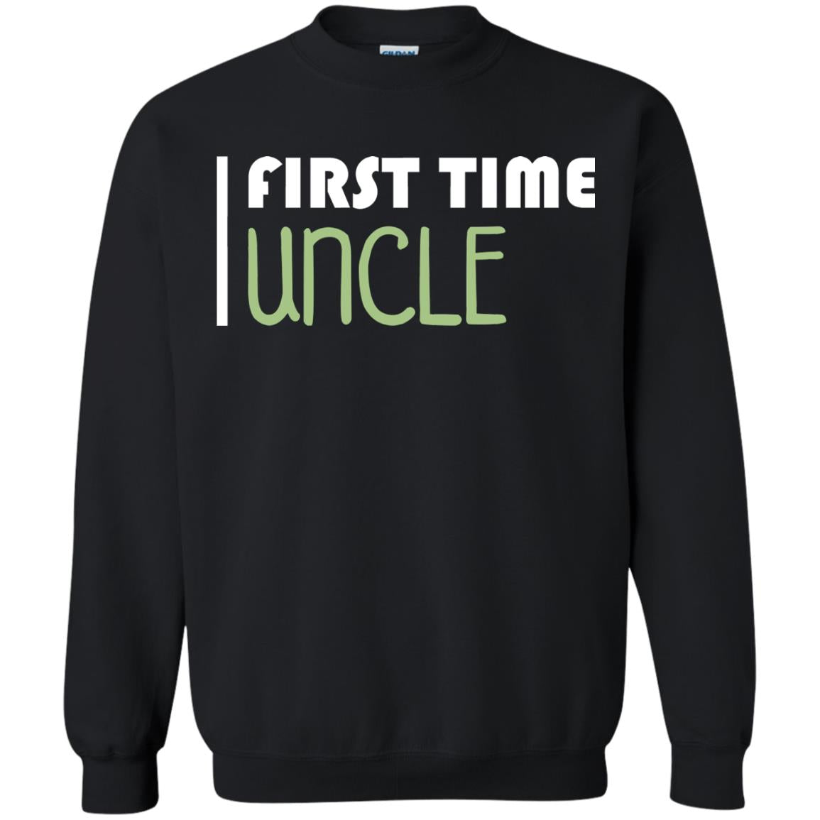 First Time Uncle New Uncle Shirt Black