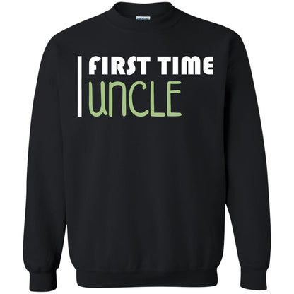 First Time Uncle New Uncle Shirt Black