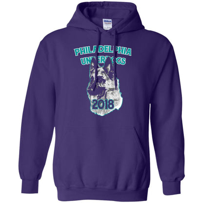 Dog Lover T-shirt Philadelphia Underdogs Celebration 2018 T-shirt Purple