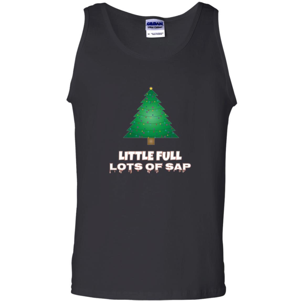 Christmas T-shirt Little Full Lots Of Sap Black