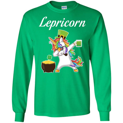 Lepricorn Saint Patrick's Day T-shirt Irish Green