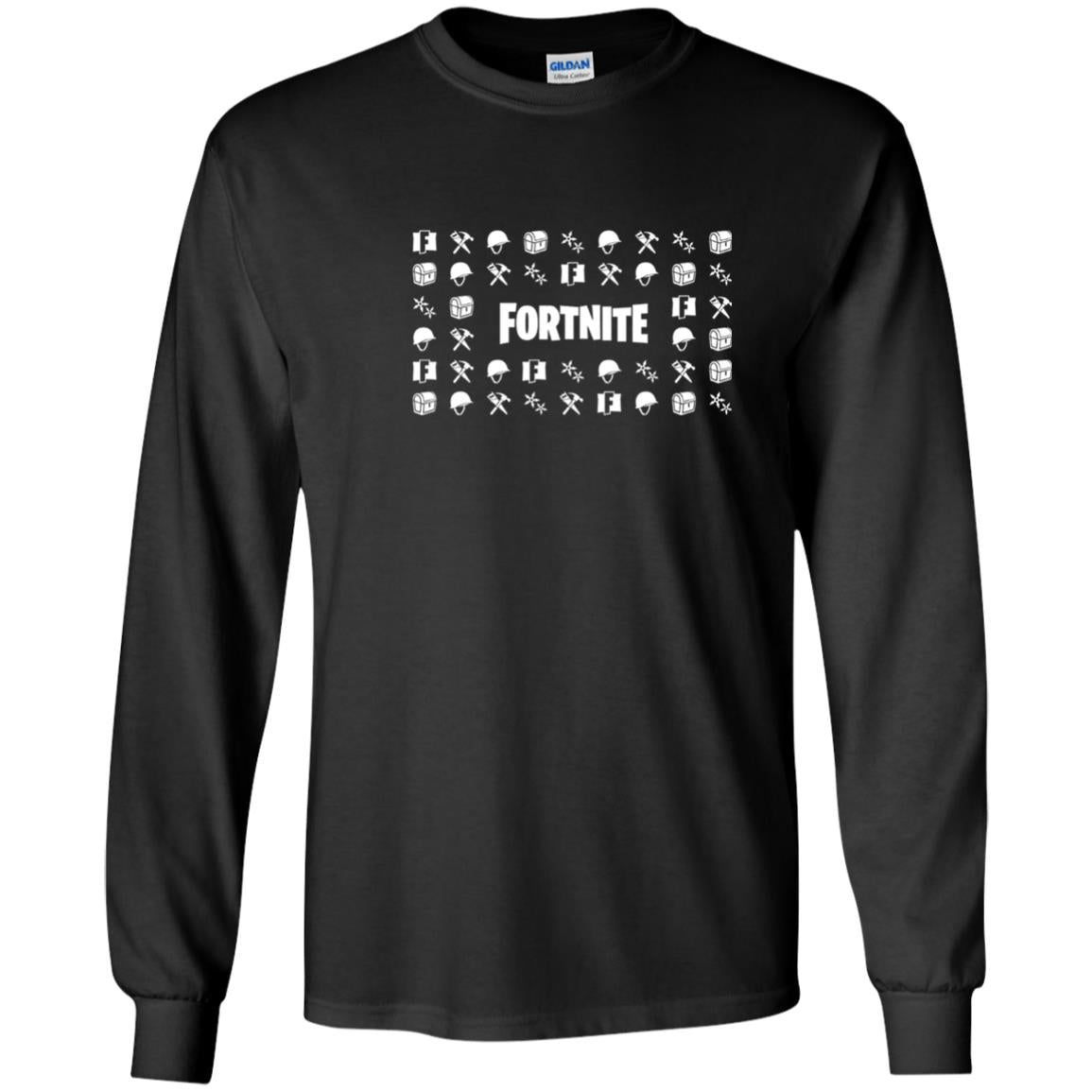 Fortnite Tapestry Shirt Black