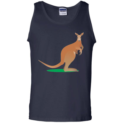 Mom Baby Kangaroo In Pouch Joey T-shirt Navy
