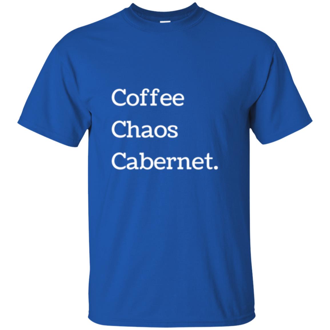 Coffee Chaos Cabernet T-shirt Royal