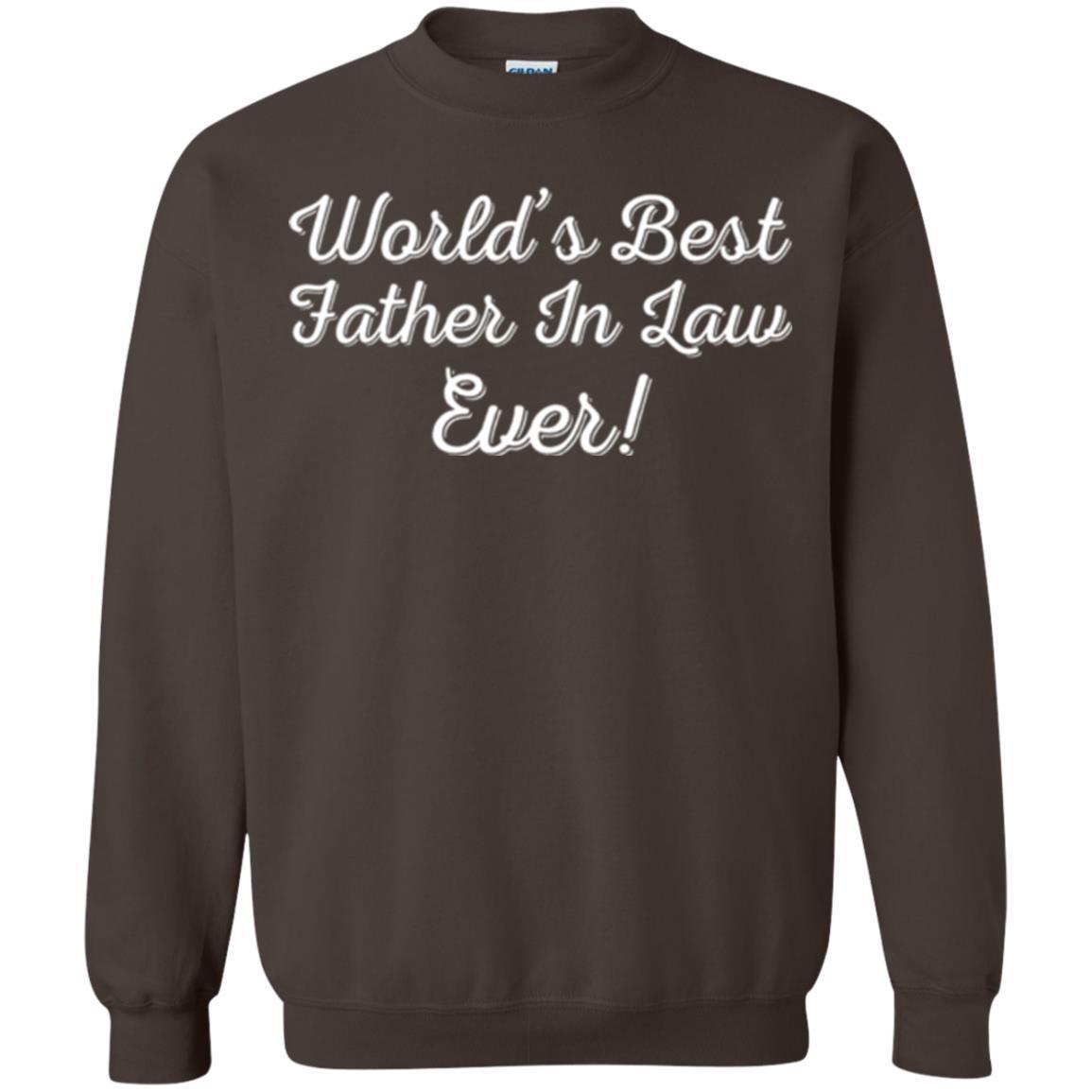 Daddy T-shirt World's Best Father In Law Ever T-shirt Dark Chocolate