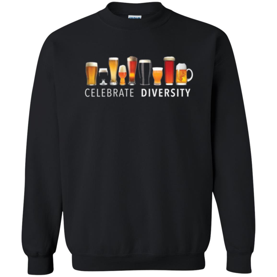 Beer Lover T-shirt Celebrate Diversity Black