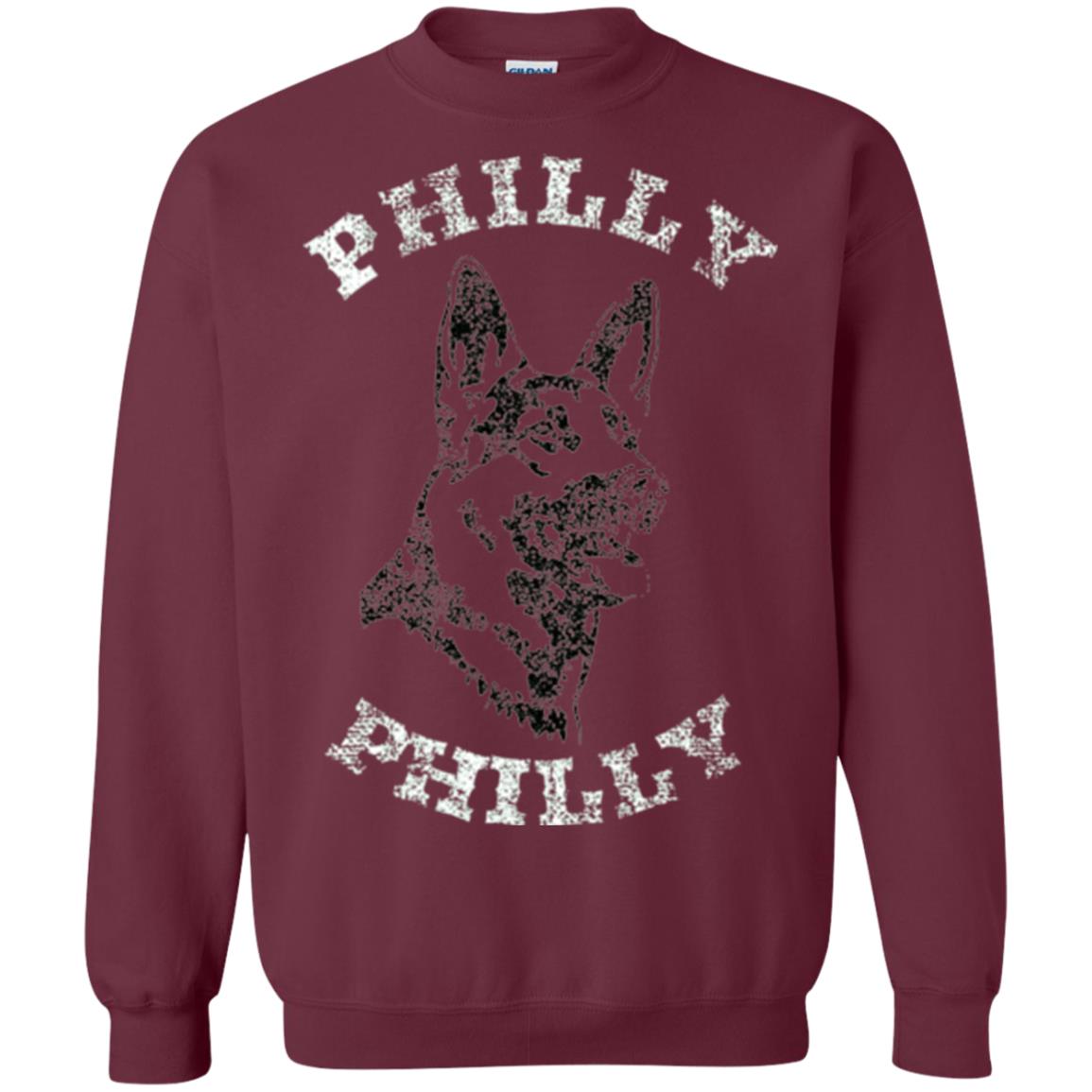Dog Lover T-shirt Philly Philly Football Underdog Fan Maroon