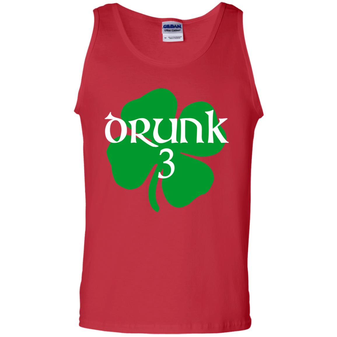 Drunk 3 Lucky Thing St. Patrick_s Day Irish T-shirt Red