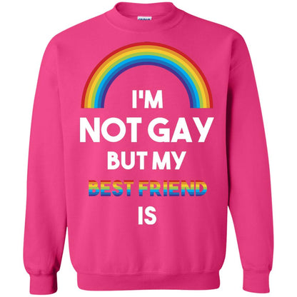 Im Not Gay But My Best Friend Is Lgbt T-shirt Heliconia