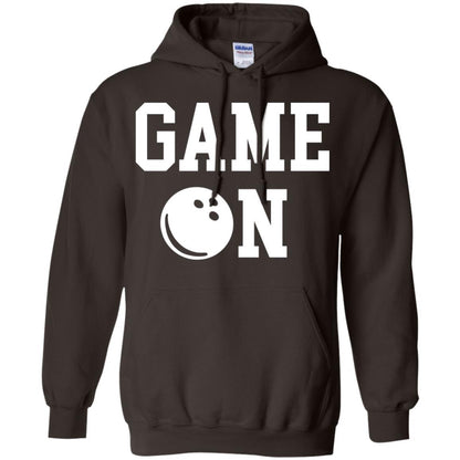 Bowler T-shirt Game On Bowling T-shirt Dark Chocolate