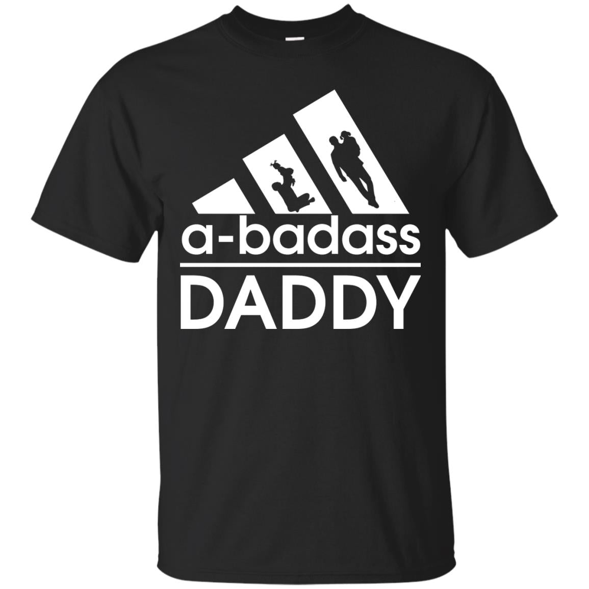 A Badass Daddy Shirt Black