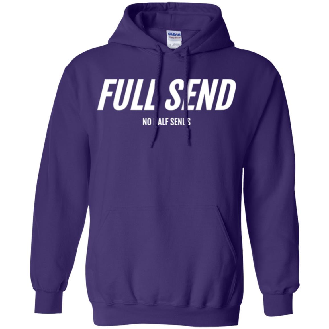 Full Send No Half Send T-shirt Purple