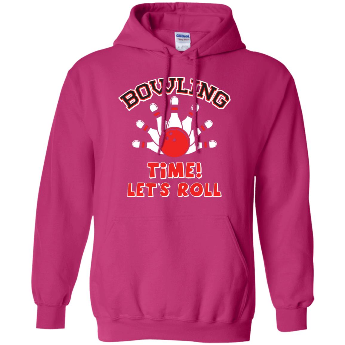 Bowling Lover T-shirt Time Let’s Roll Heliconia