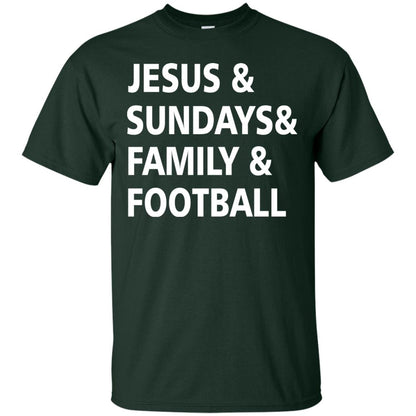 Jesus Sundays Family Football Shirt Forest